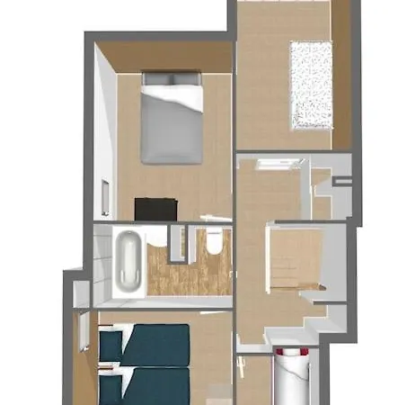 Le Doronic Duplex 8 Pers 1800 La Plagne
